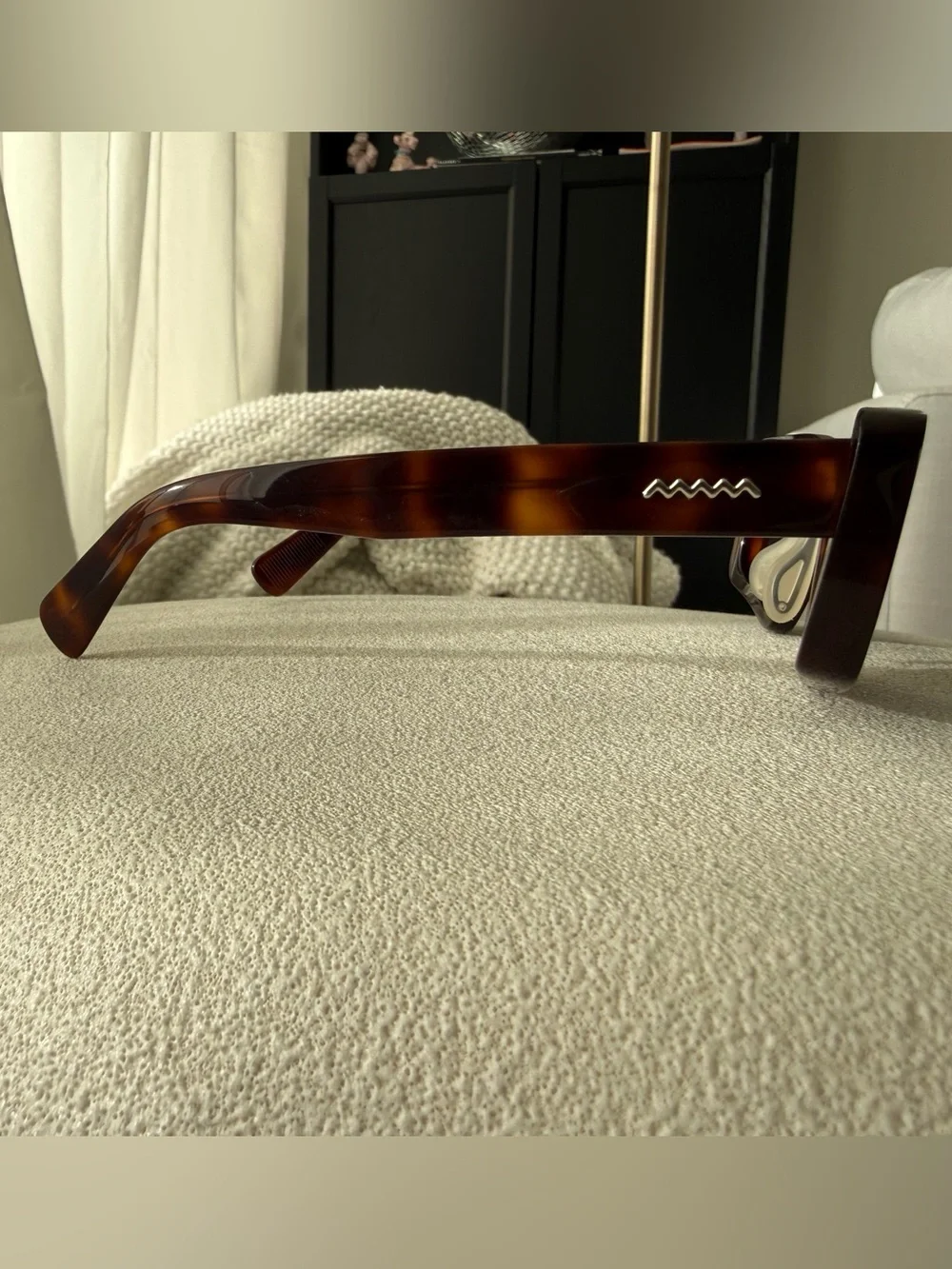 Brain Dead Tortoiseshell Rectangular Sunglasses